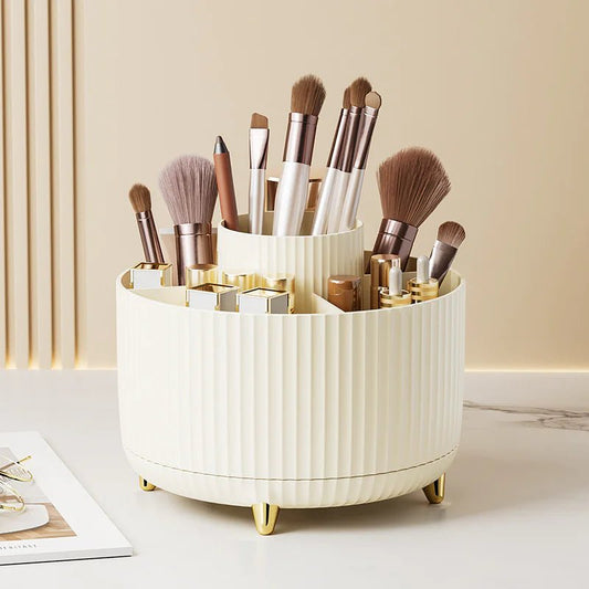 Rotating Desktop Makeup Brush Organizer - Buy That Thang