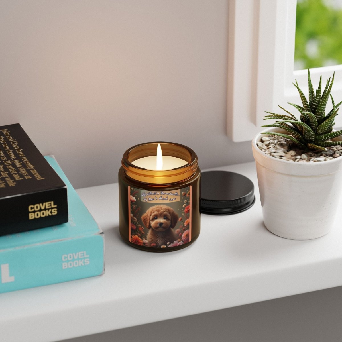 Candle - Life without a Bernedoodle Scented Soy Candle - Buy That Thang