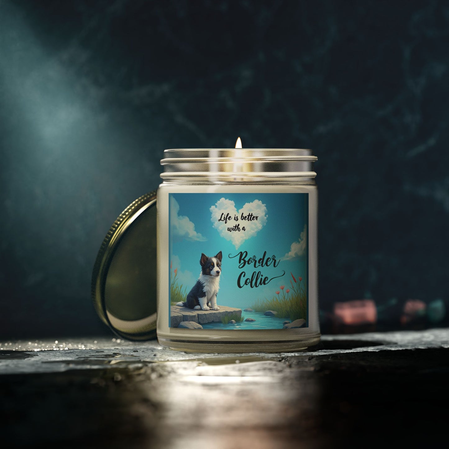 Candle Border Collie Scented