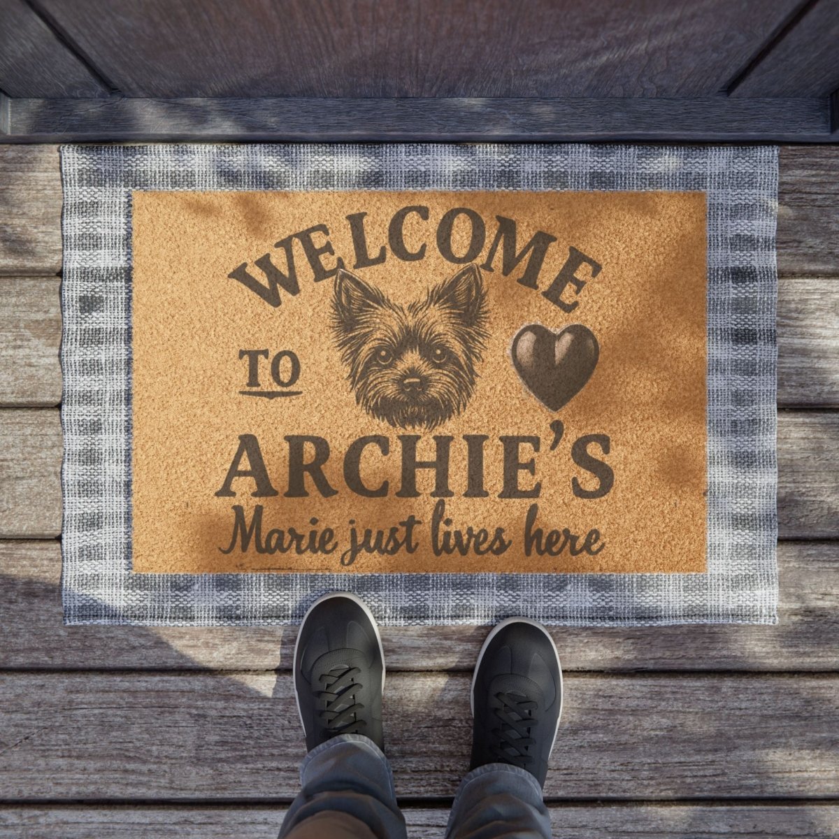 Doormat - Welcome to My Dogs House - Buy That Thang