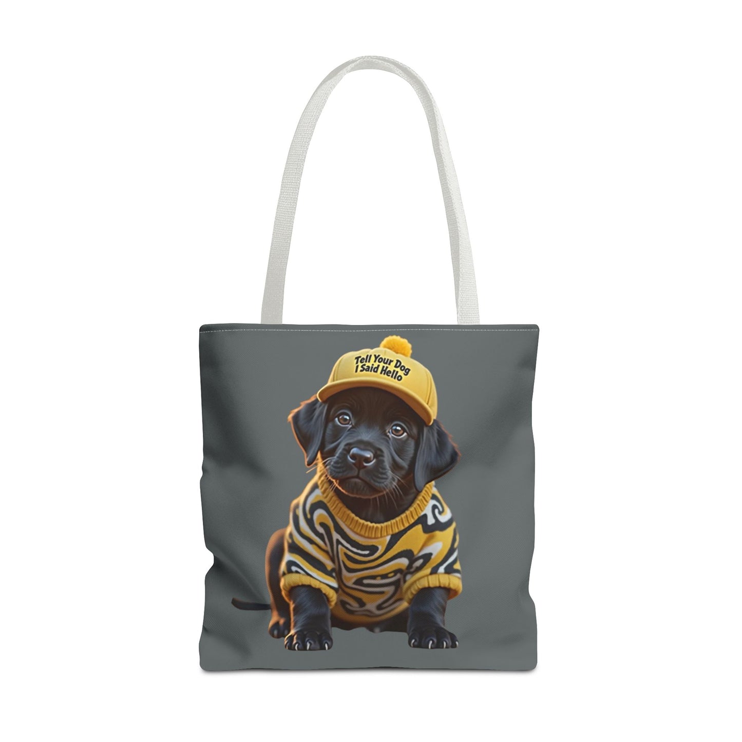 Dog Lover Tote Bag - Tell Your Dog That I Said HI