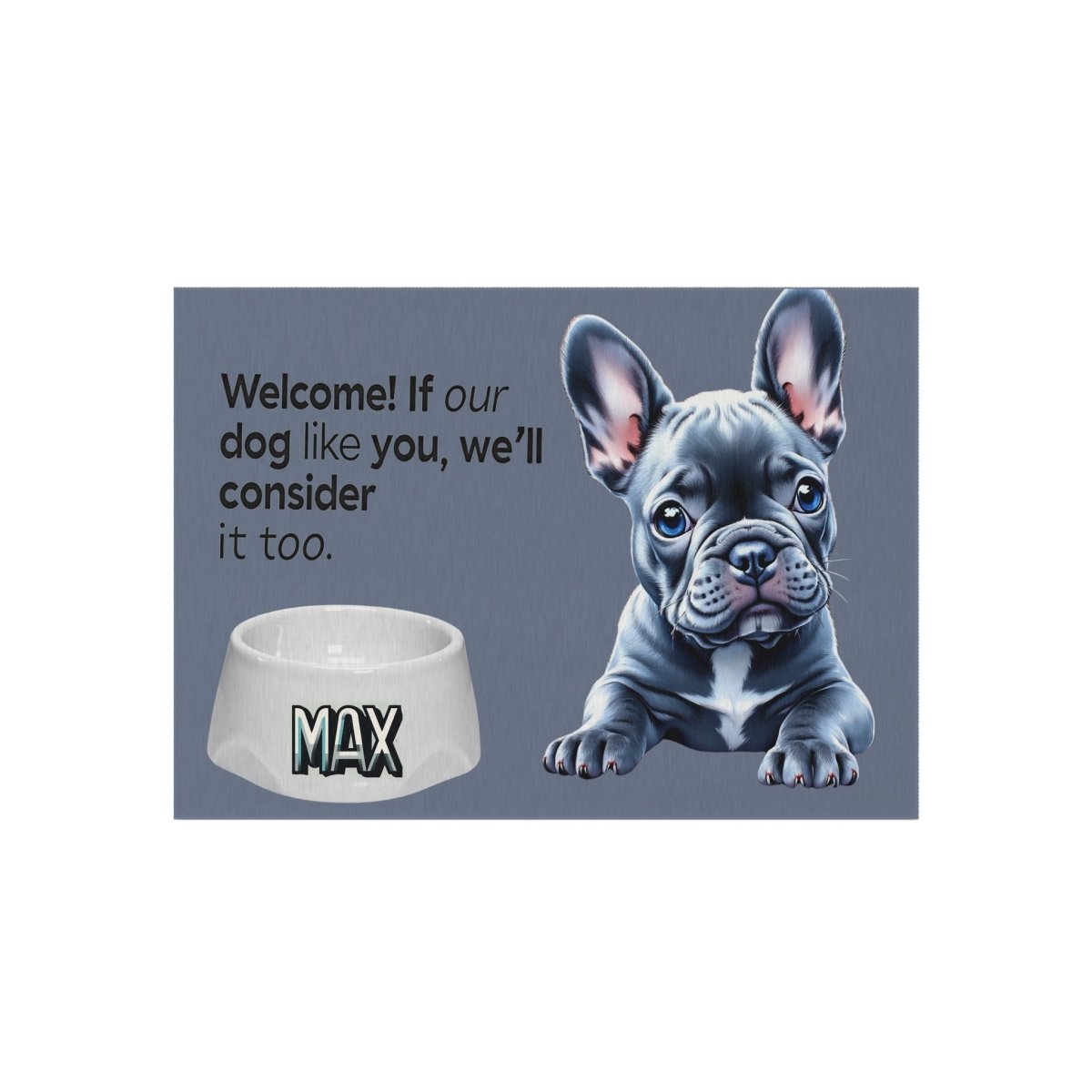 Outdoor Rug - Welcome Mat About the Dog - Buy That Thang