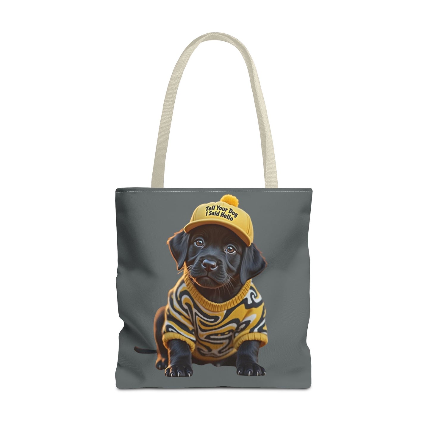 Dog Lover Tote Bag - Tell Your Dog That I Said HI
