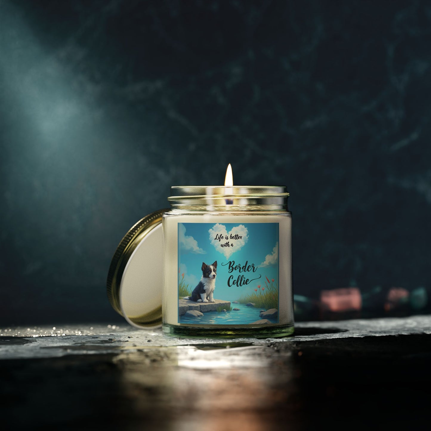 Candle Border Collie Scented