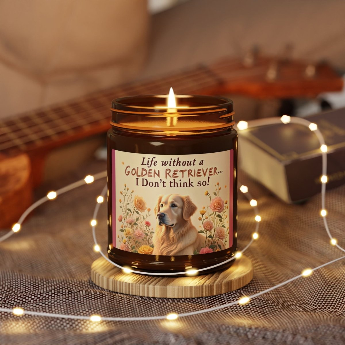 Soy Candle - Life without a Golden Retriever Scented - Buy That Thang