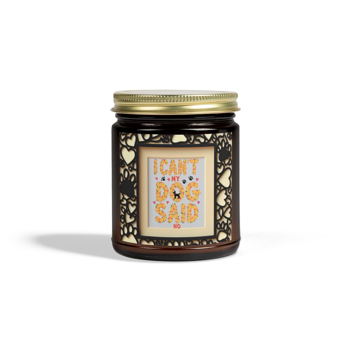 Candle, I Can't, My Dog Said No, Coconut Apricot Wax Scented