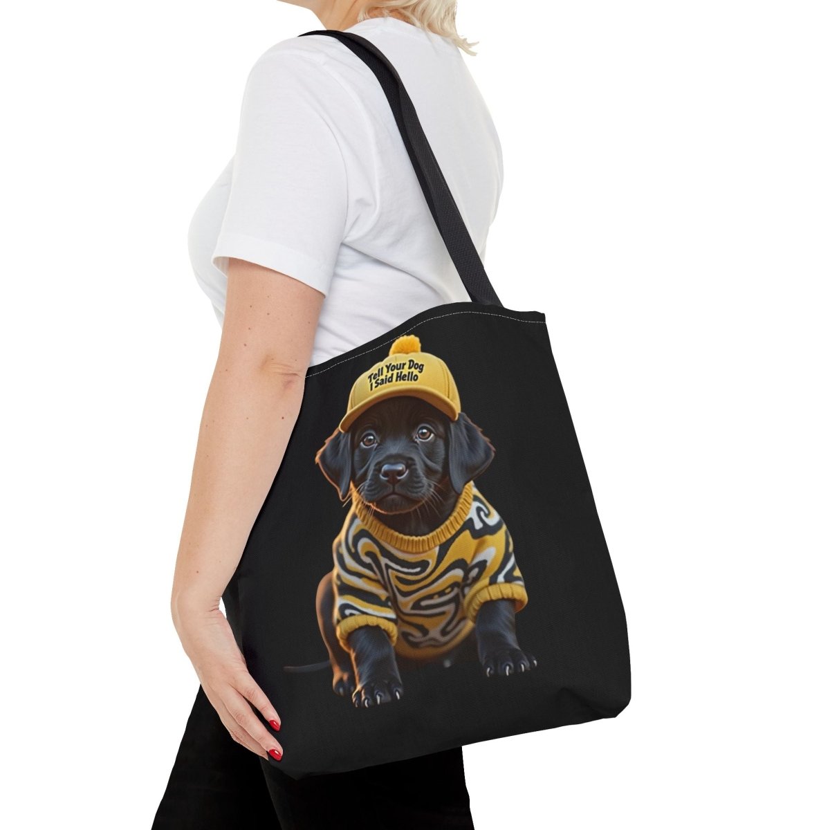 Dog Lover Tote Bag - Tell Your Dog That I Said HI - Buy That Thang