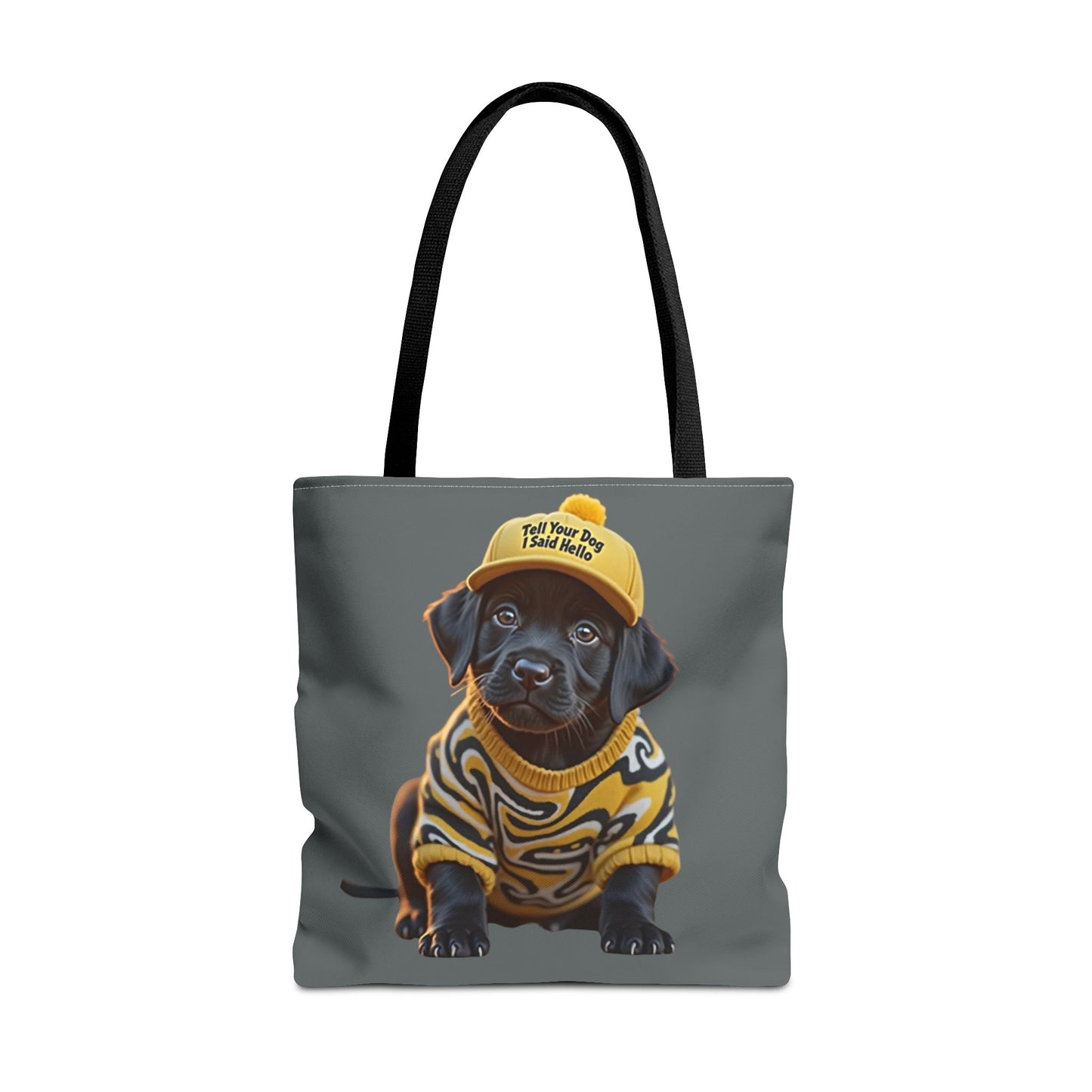Dog Lover Tote Bag - Tell Your Dog That I Said HI