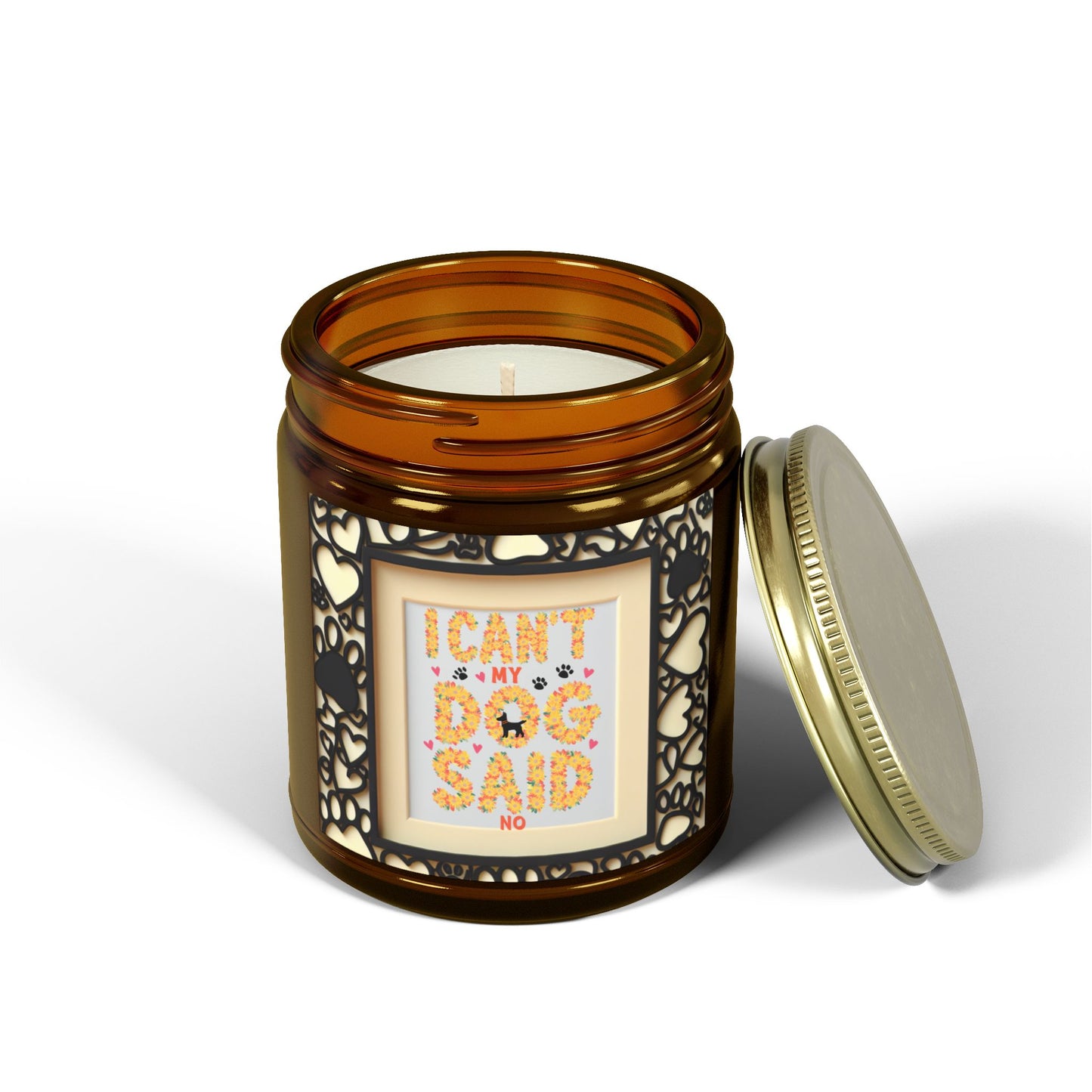Candle, I Can't, My Dog Said No, Coconut Apricot Wax Scented