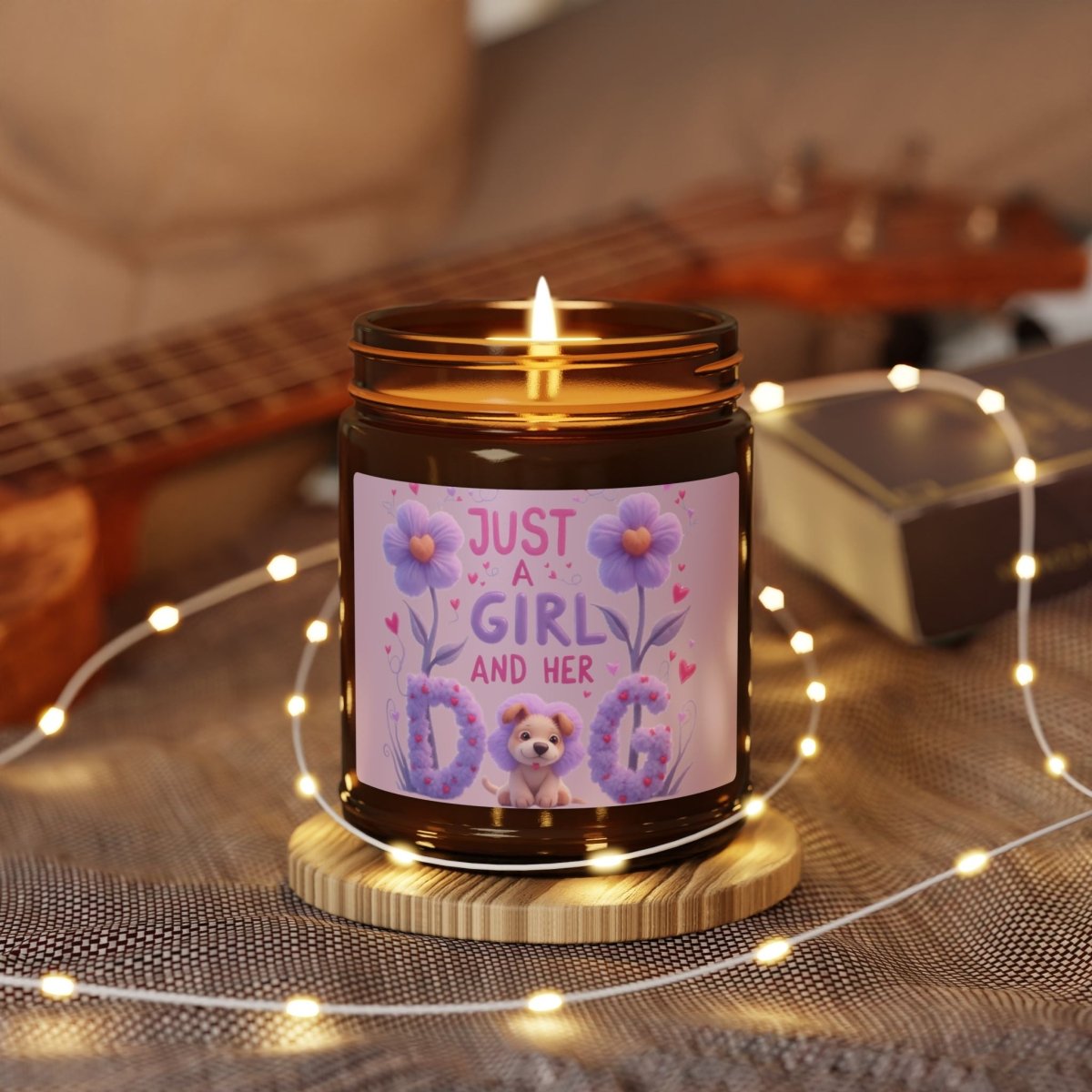 Scented Soy Candle (Multi - Size, Amber Jar) - Buy That Thang