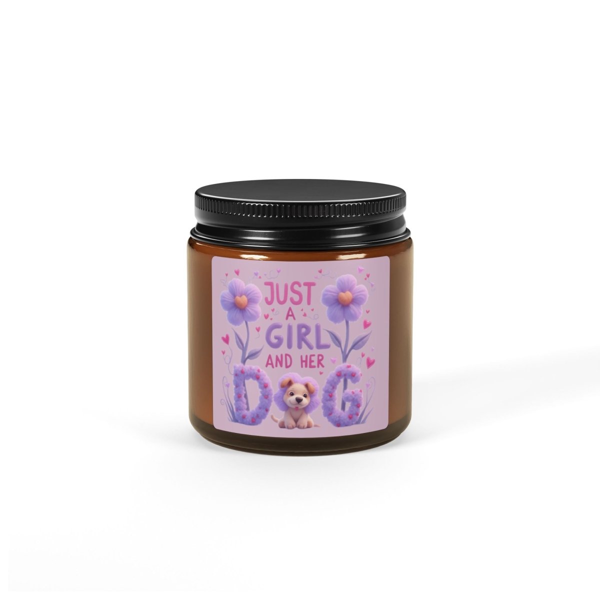 Scented Soy Candle (Multi - Size, Amber Jar) - Buy That Thang