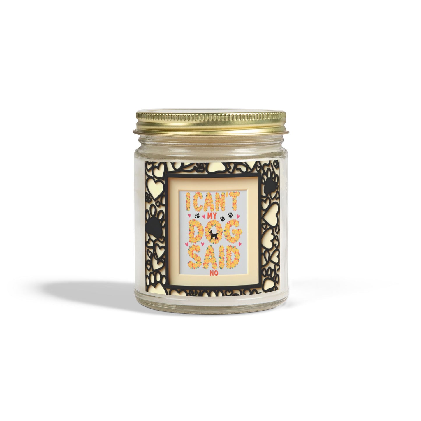 Candle, I Can't, My Dog Said No, Coconut Apricot Wax Scented