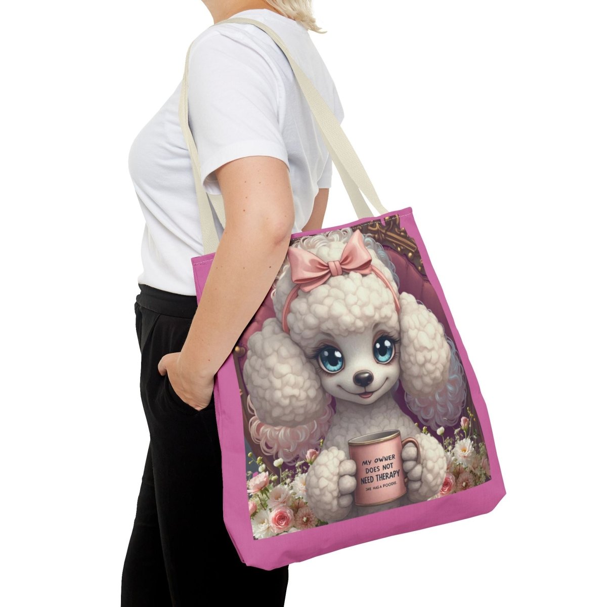 Poodle Therapist Tote Bag - Buy That Thang