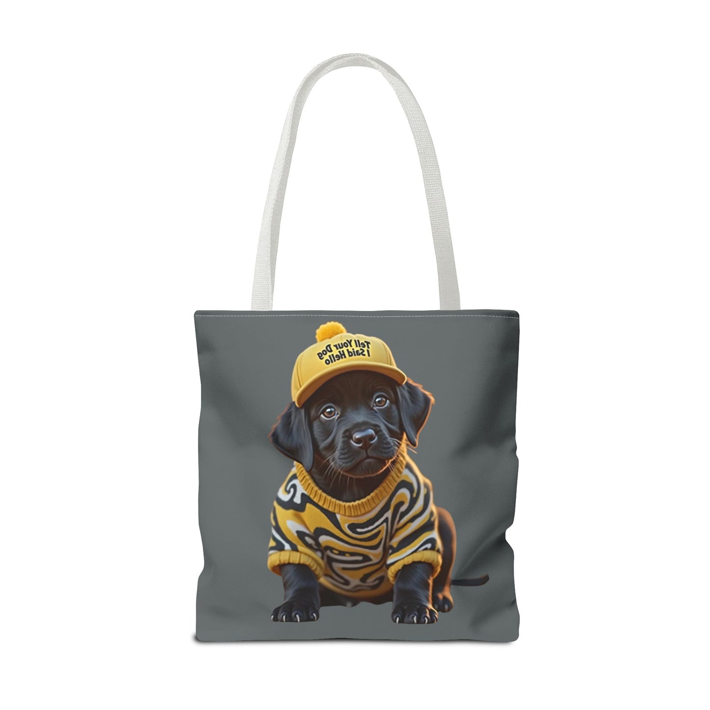 Dog Lover Tote Bag - Tell Your Dog That I Said HI