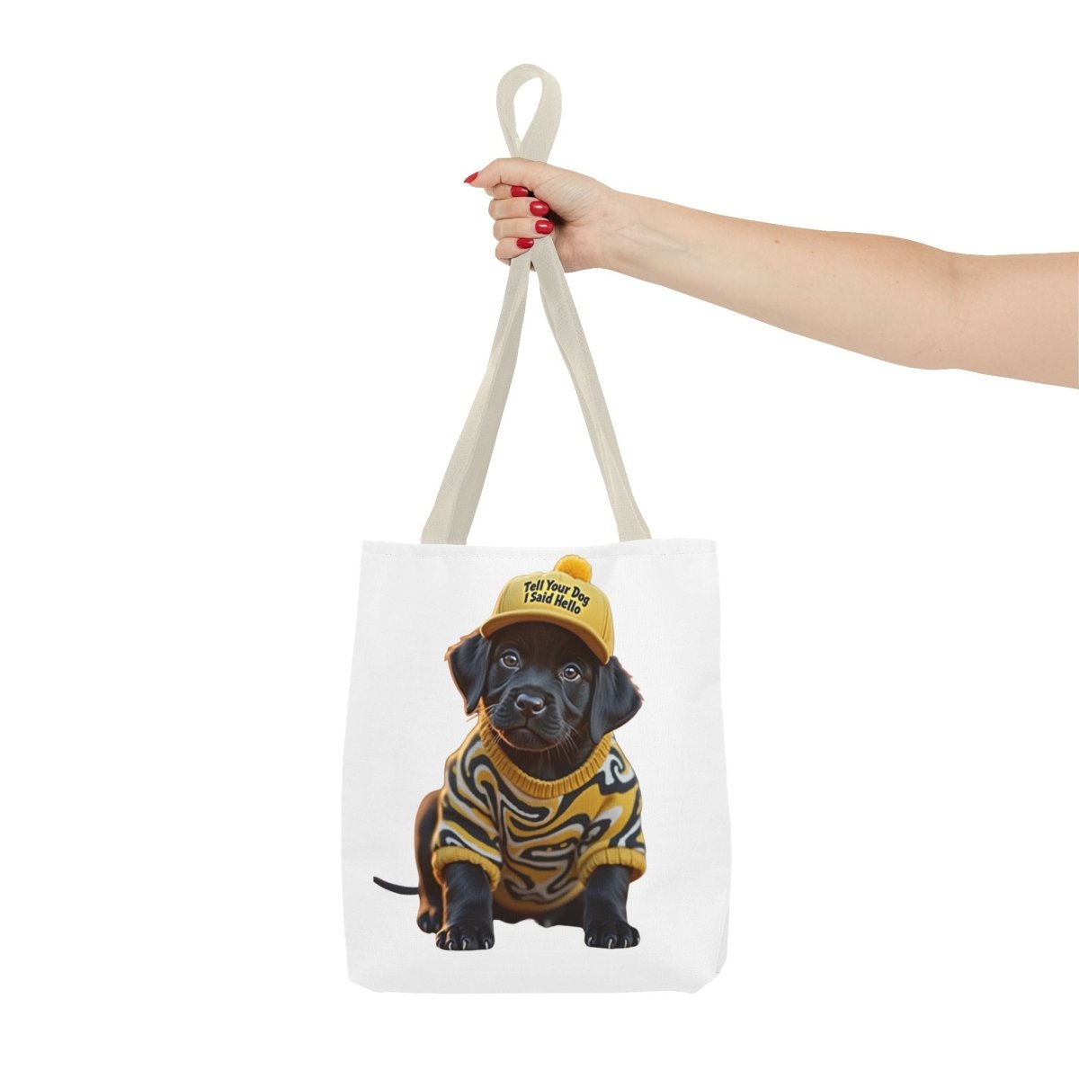 Dog Lover Tote Bag - Tell Your Dog That I Said HI - Buy That Thang