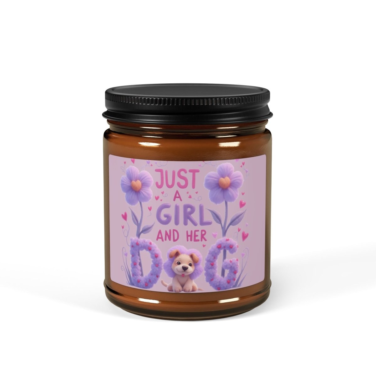 Scented Soy Candle (Multi - Size, Amber Jar) - Buy That Thang