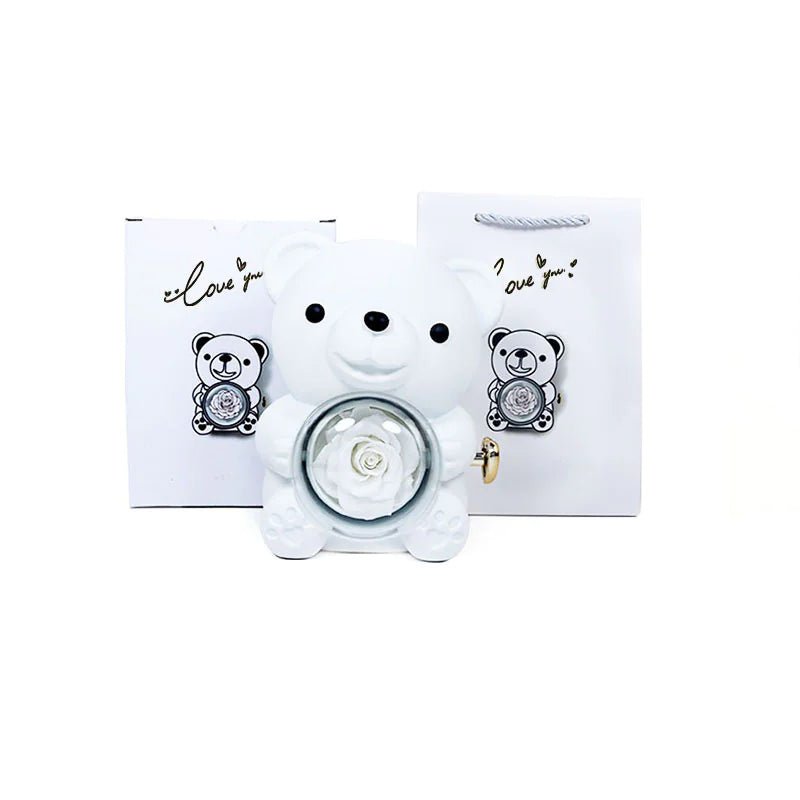 Rose Bear Jewelry Box - Buy That Thang