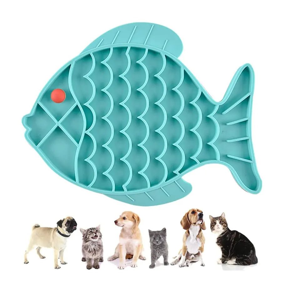 Silicone Lick Mat For Pet Dogs Slow Food Plate Rice Bowl For Small Medium Dog Anti Gulping Choking Feeder Puppy Treat Dispenser - Buy That Thang