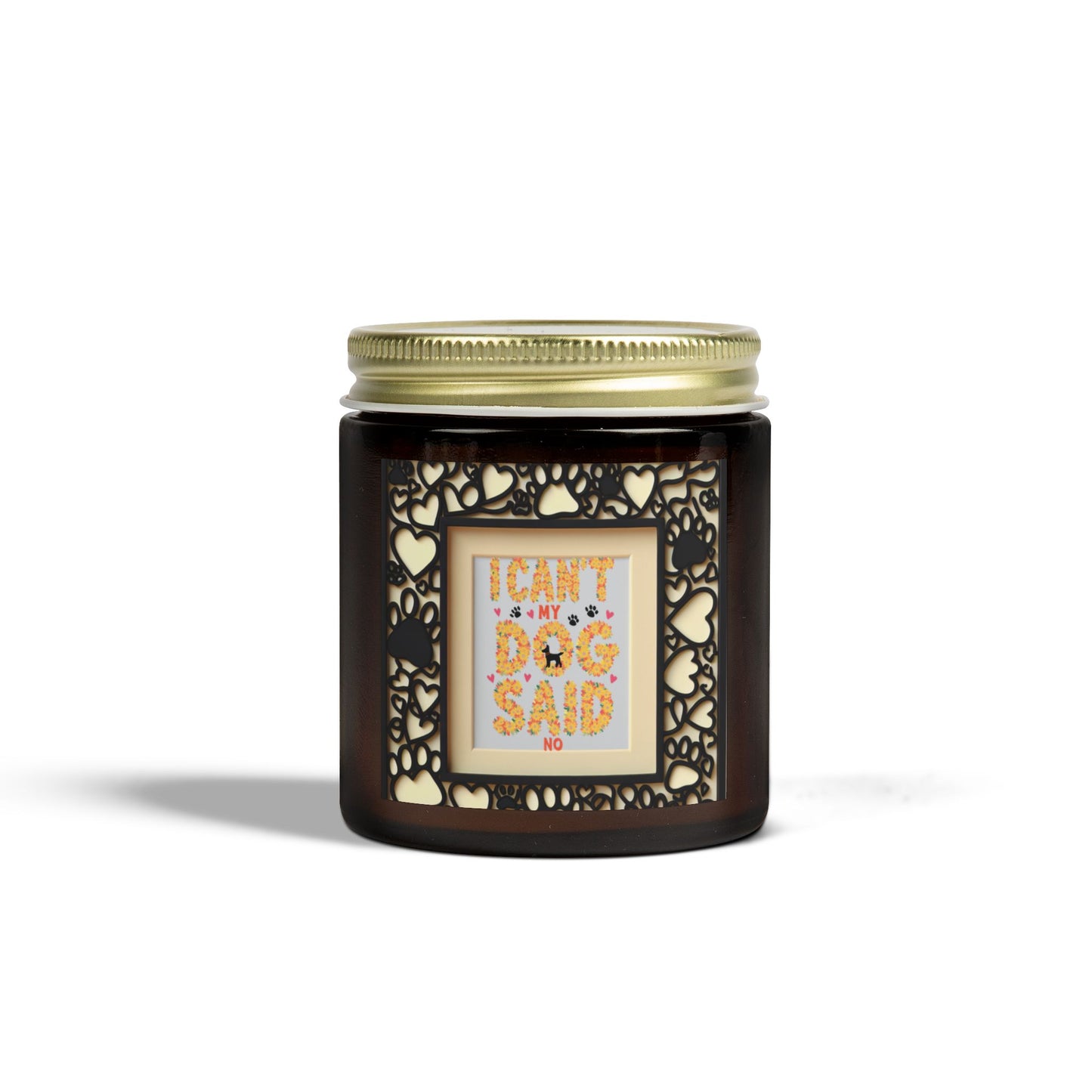 Candle, I Can't, My Dog Said No, Coconut Apricot Wax Scented