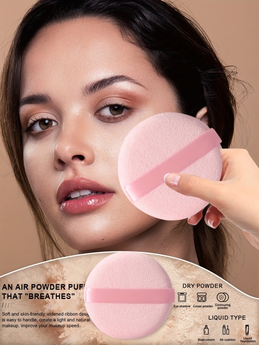 46pcs Makeup Brush And Sponge Set Professional Makeup Brush Set Triangle Foundation Puff Cleaning Foundation Puff Makeup Tool Set - Buy That Thang