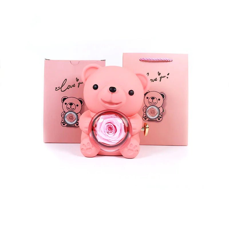 Rose Bear Jewelry Box - Buy That Thang