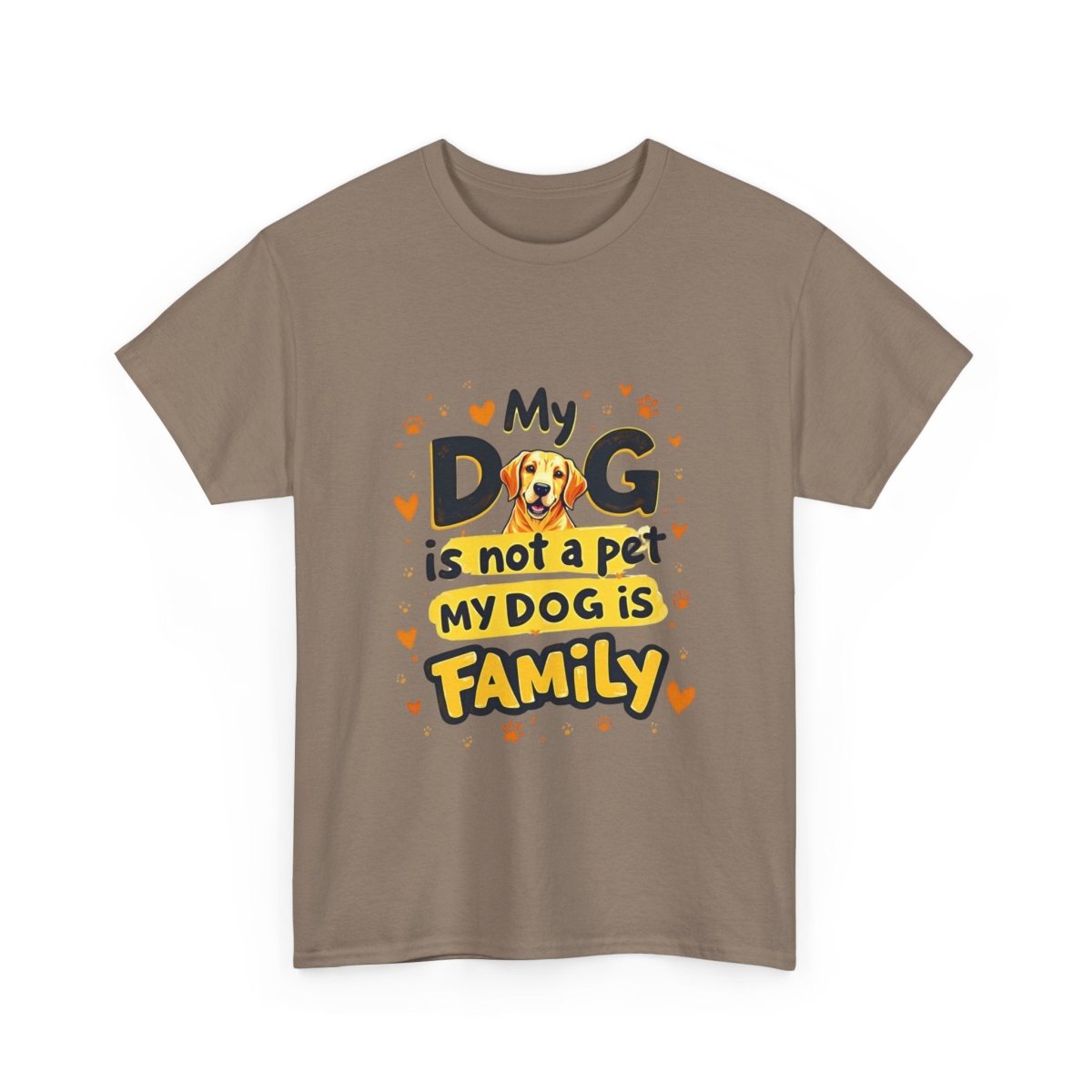 Dog Lover Tee - My Dog is Family Unisex Heavy Cotton Tee - Buy That Thang