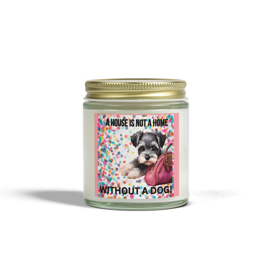 Candle, Life Without a Dog I Don't Think So - Coconut Apricot Wax