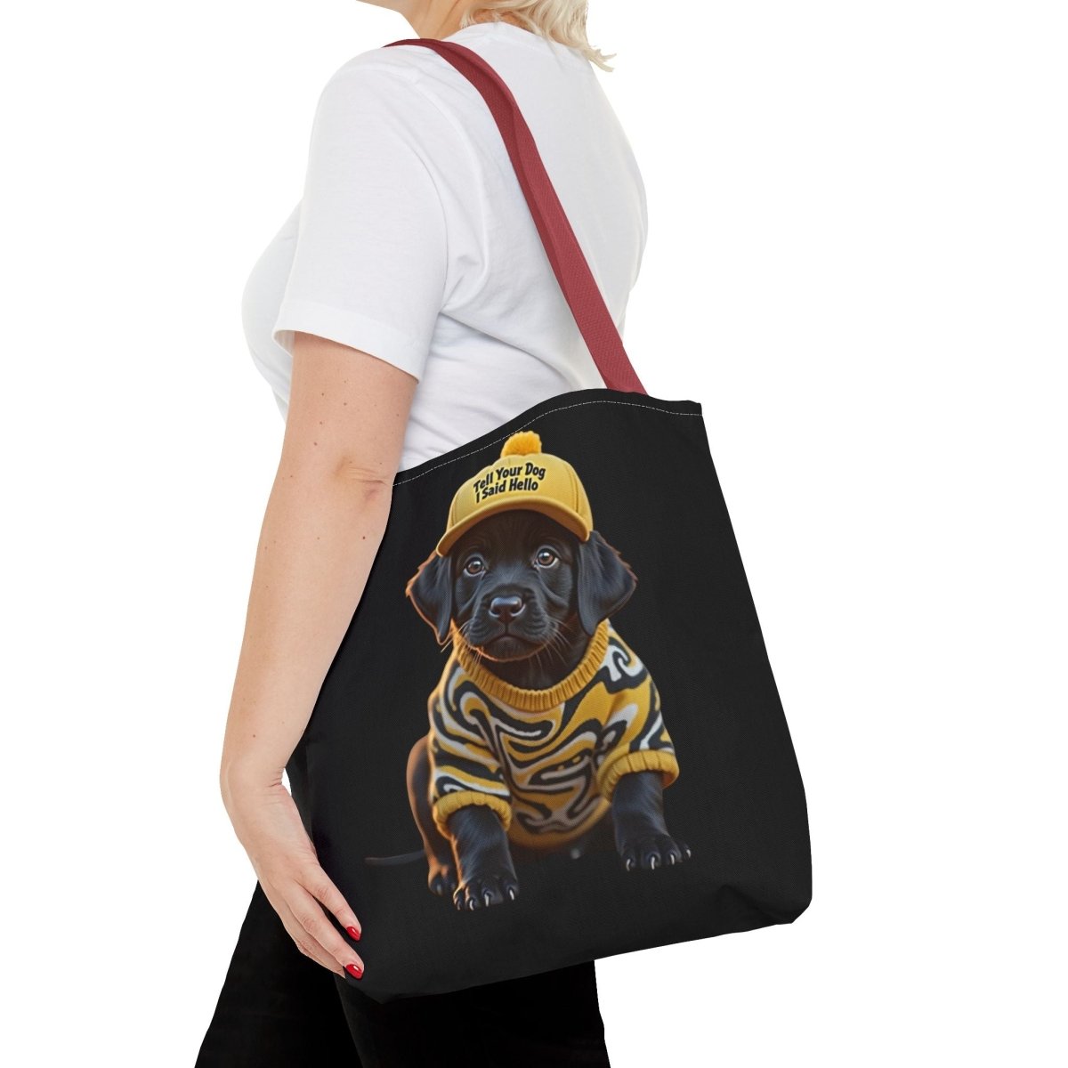 Dog Lover Tote Bag - Tell Your Dog That I Said HI - Buy That Thang