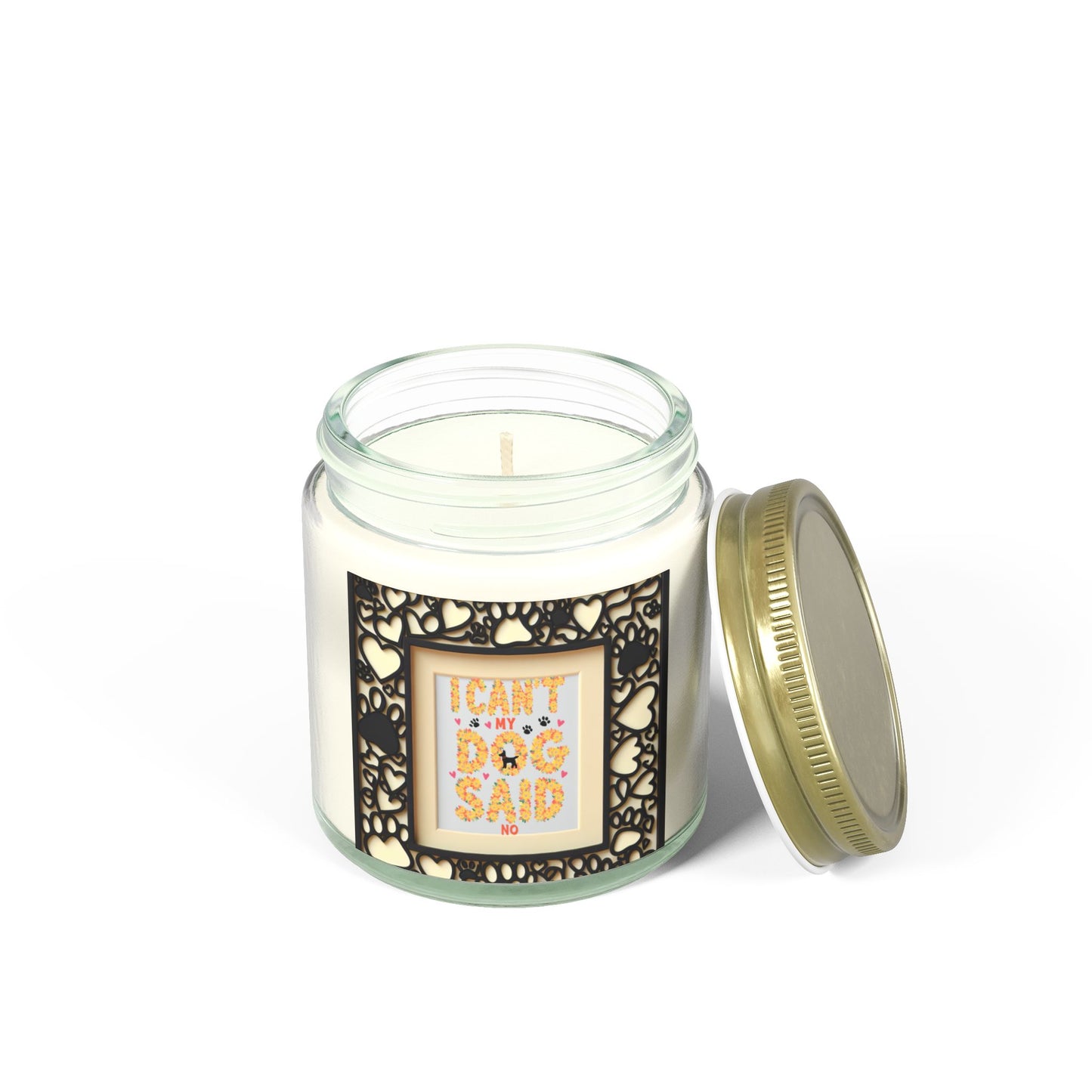 Candle, I Can't, My Dog Said No, Coconut Apricot Wax Scented
