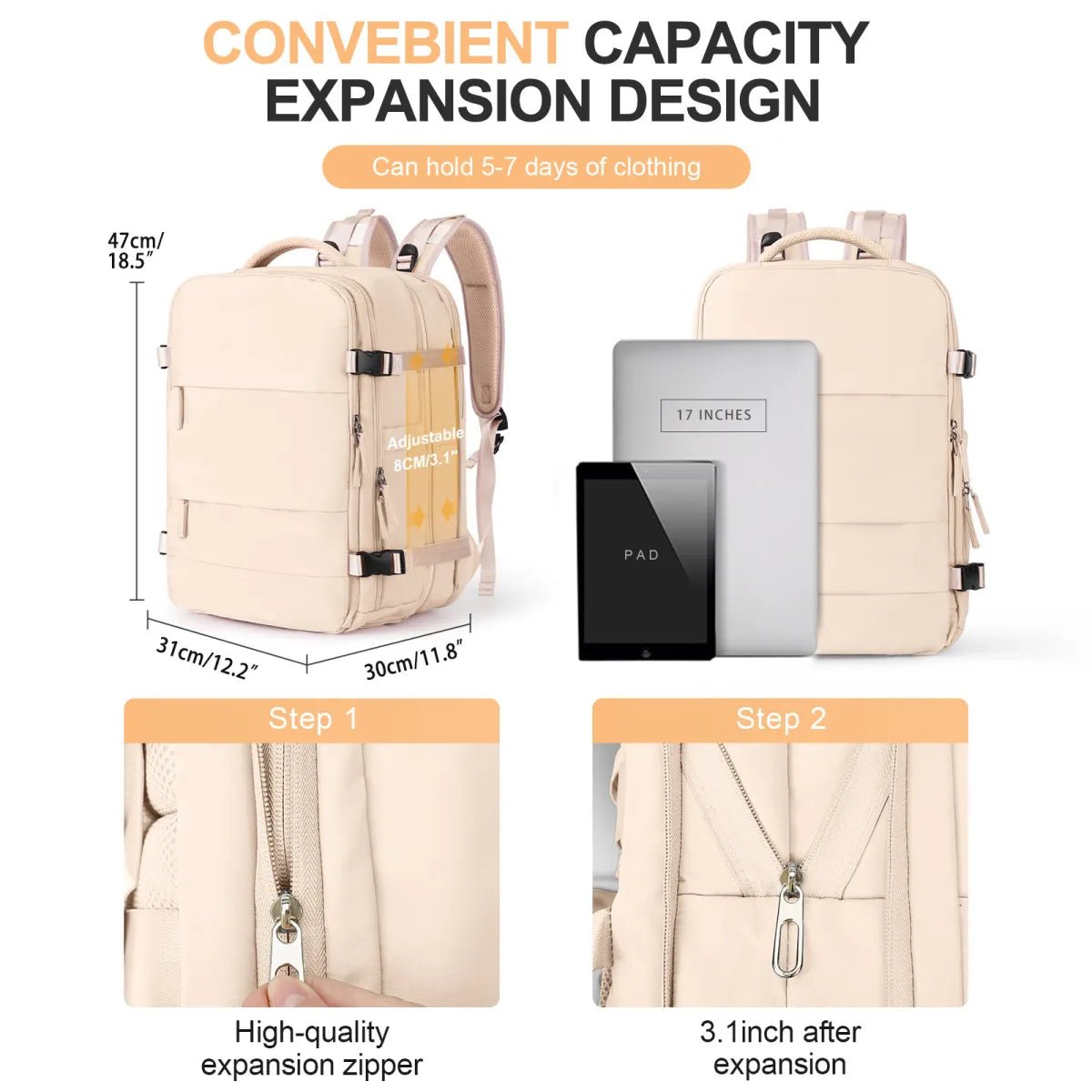 Large Capacity Student Schoolbag - Buy That Thang