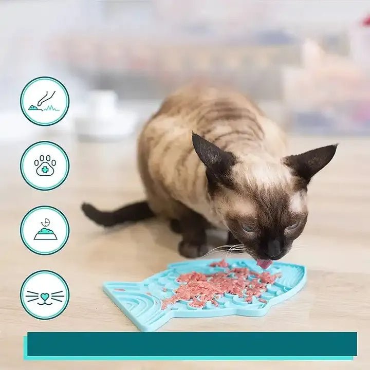 Silicone Lick Mat For Pet Dogs Slow Food Plate Rice Bowl For Small Medium Dog Anti Gulping Choking Feeder Puppy Treat Dispenser - Buy That Thang