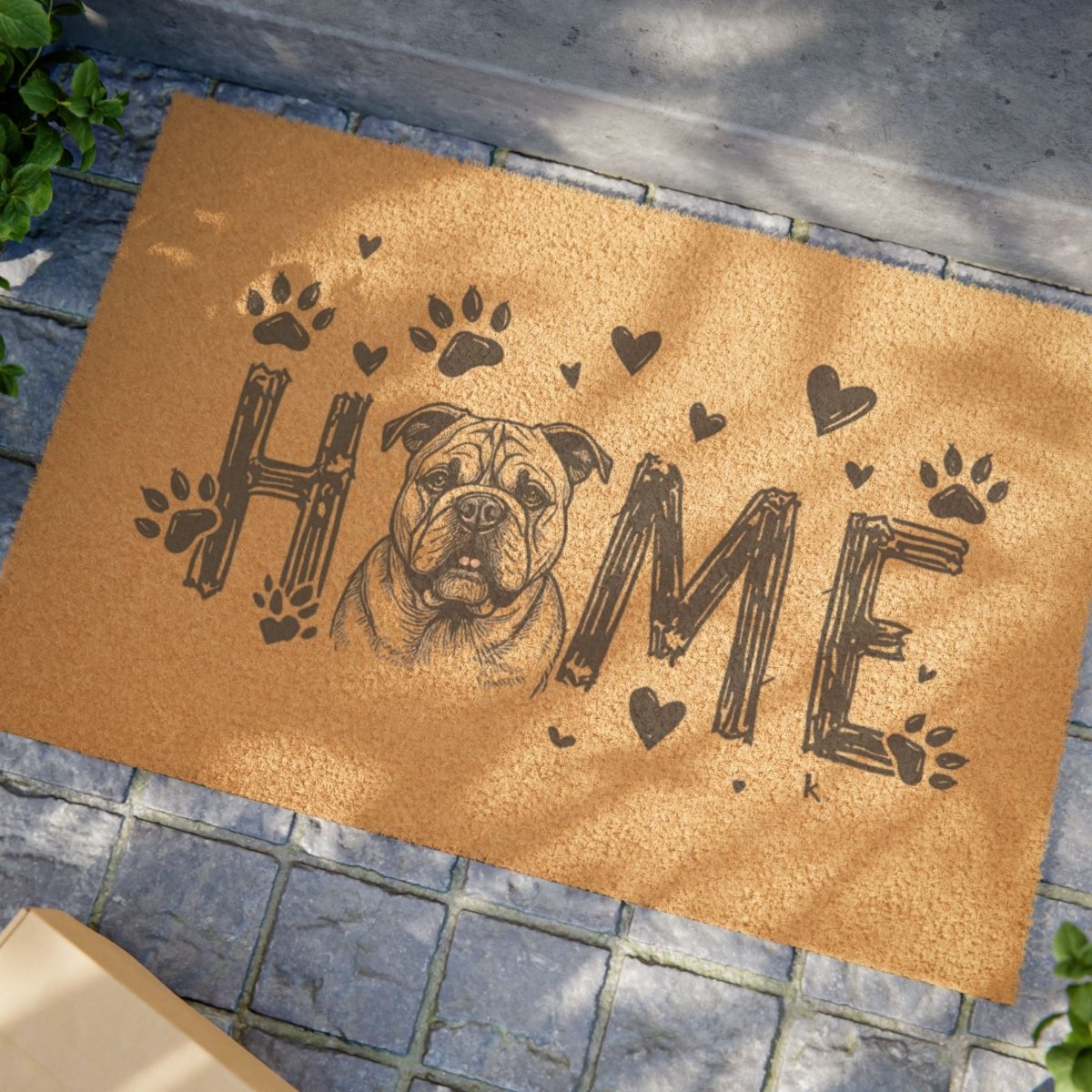 Doormat - Bull Dog Welcome Mat Gift - Buy That Thang