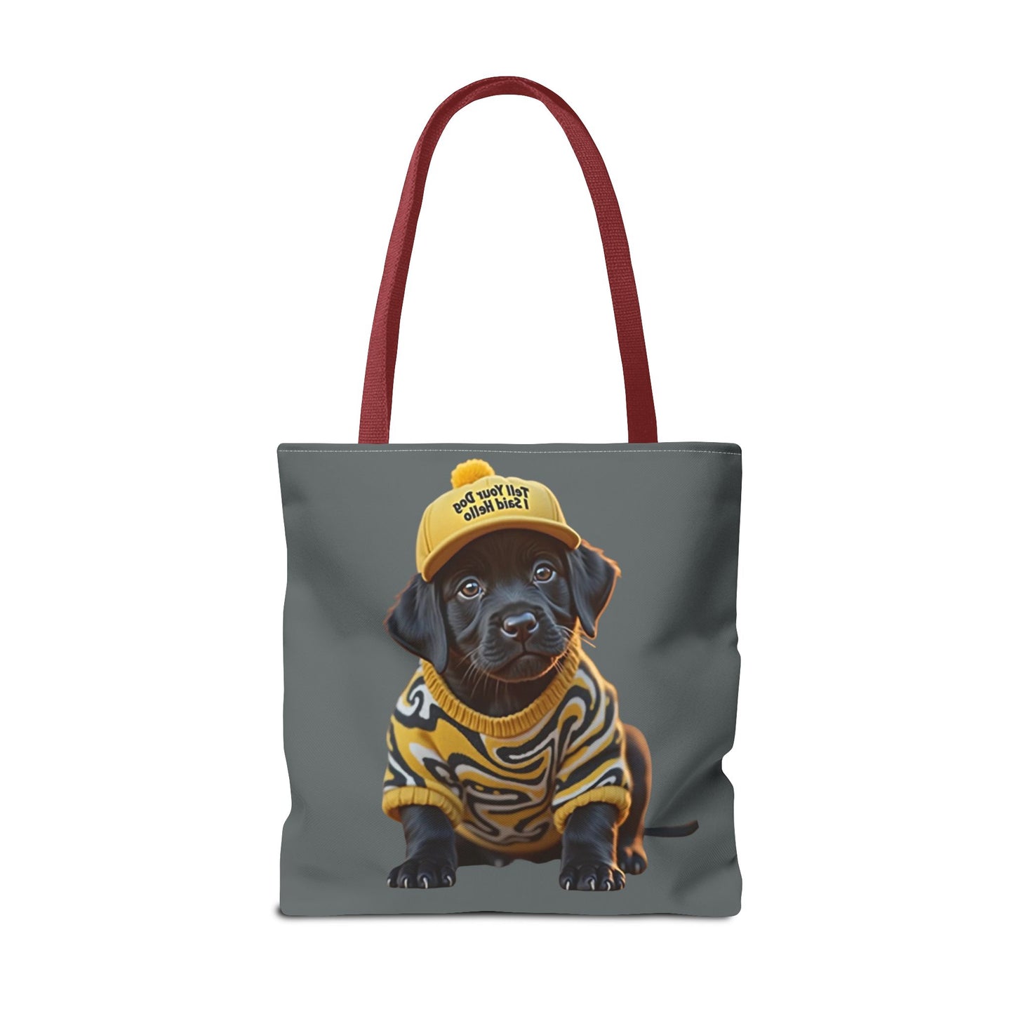 Dog Lover Tote Bag - Tell Your Dog That I Said HI