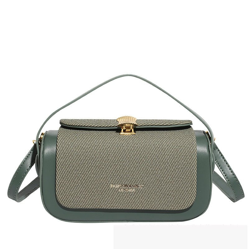 Fashionable Trendy Elegant Small Square Bag Shoulder Crossbody Bag Literary Simple Handbag Luxury Retro Box Bag Wholesale - Buy That Thang