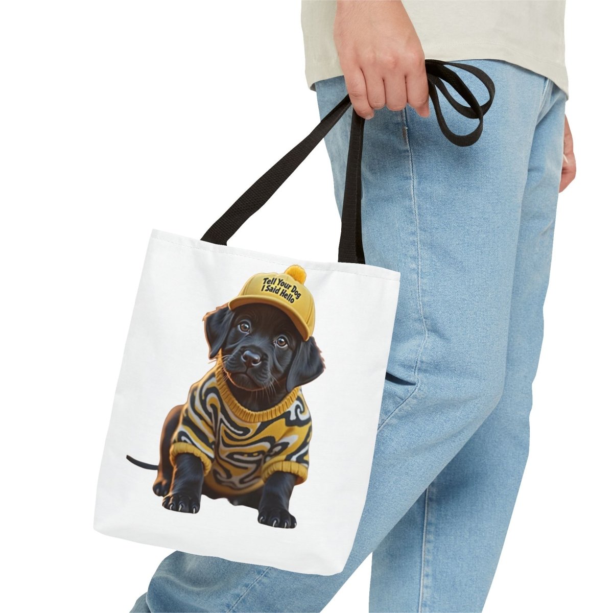 Dog Lover Tote Bag - Tell Your Dog That I Said HI - Buy That Thang