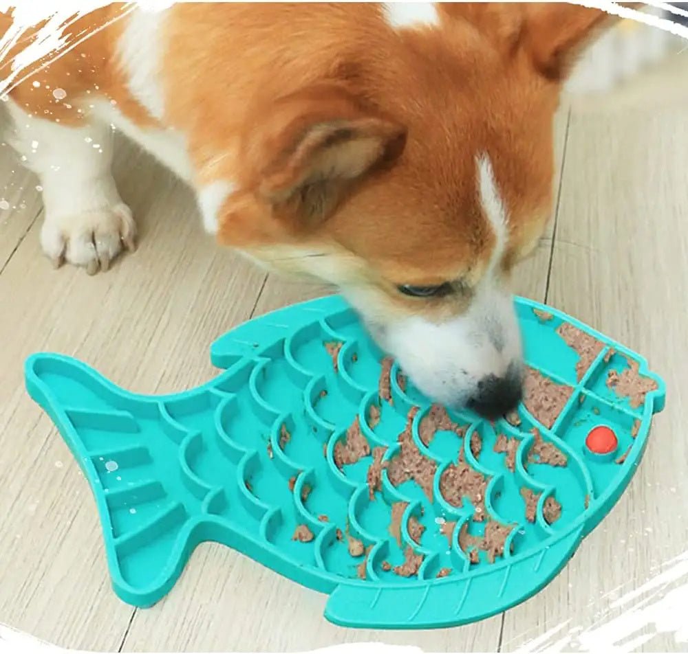 Silicone Lick Mat For Pet Dogs Slow Food Plate Rice Bowl For Small Medium Dog Anti Gulping Choking Feeder Puppy Treat Dispenser - Buy That Thang