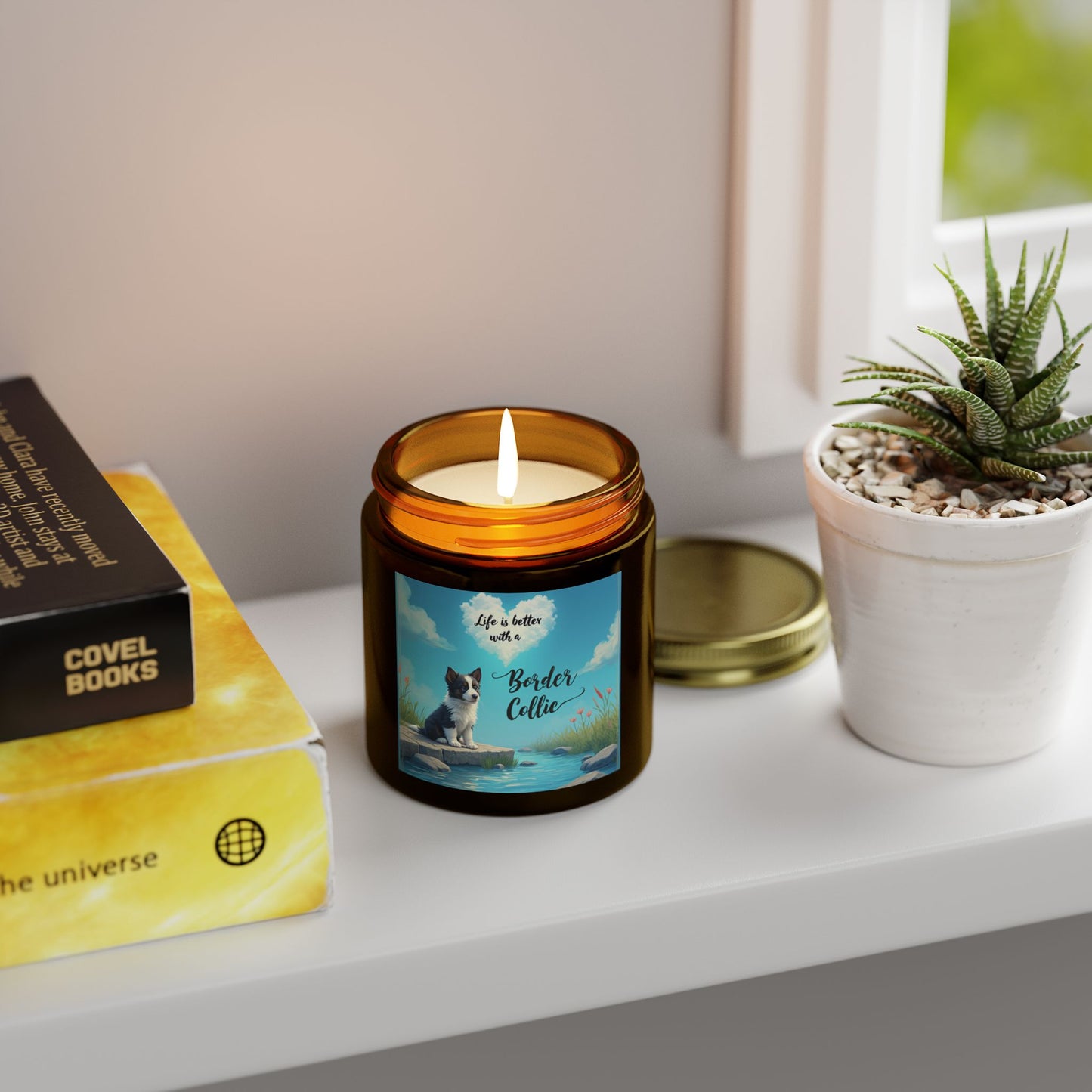 Candle Border Collie Scented