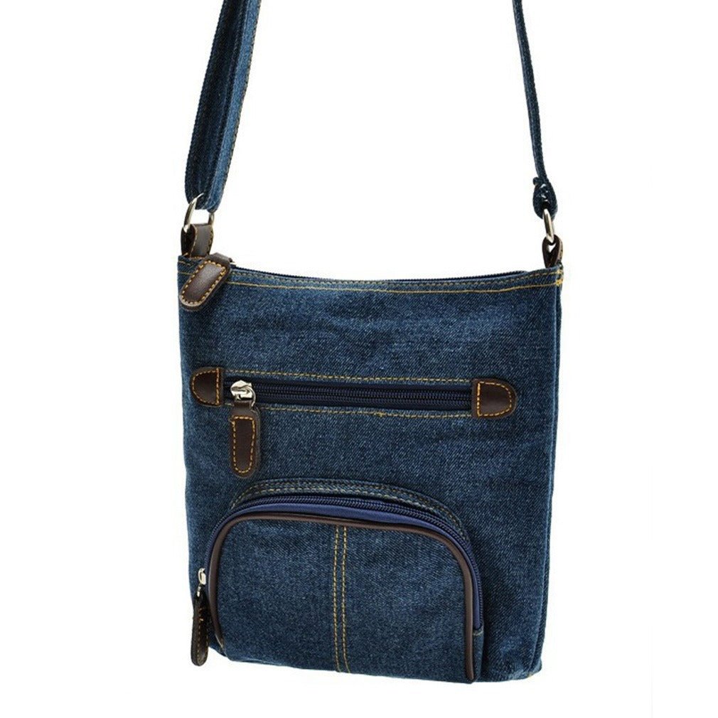 Retro One - shoulder Portable Denim Shoulder Bag - Buy That Thang