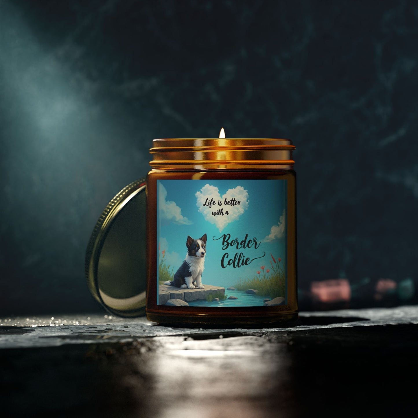 Candle Border Collie Scented