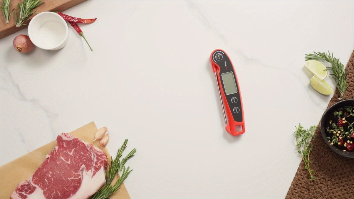 Digital Meat Thermometer For Cooking, Food Thermometer For Kitchen BBQ Oil Grill Smoker Candy Thermometer - Buy That Thang