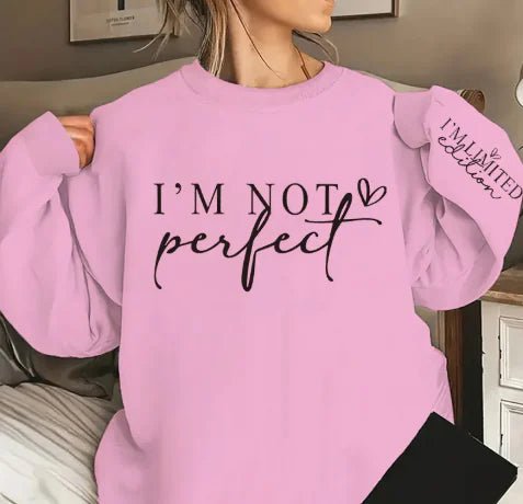 Women's Fashionable Letter Printed Sweater - Buy That Thang