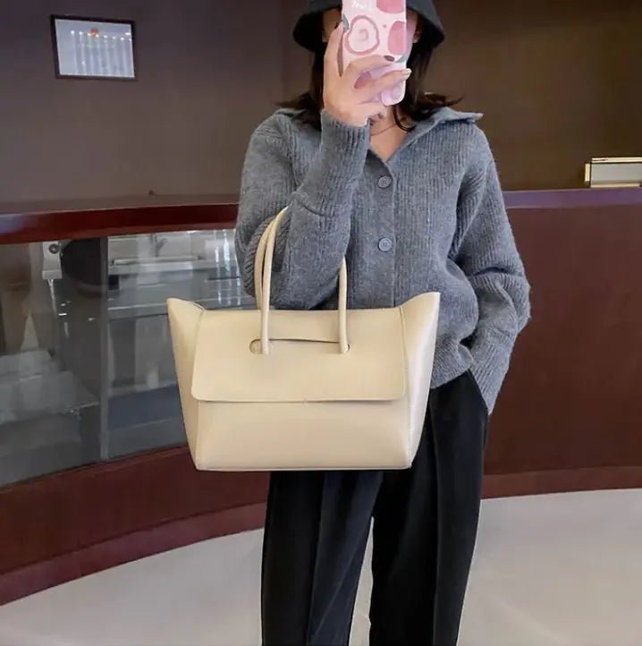 New Fashion Women's Large Capacity Handbag High Quality PU Leather Shoulder Bag - Buy That Thang
