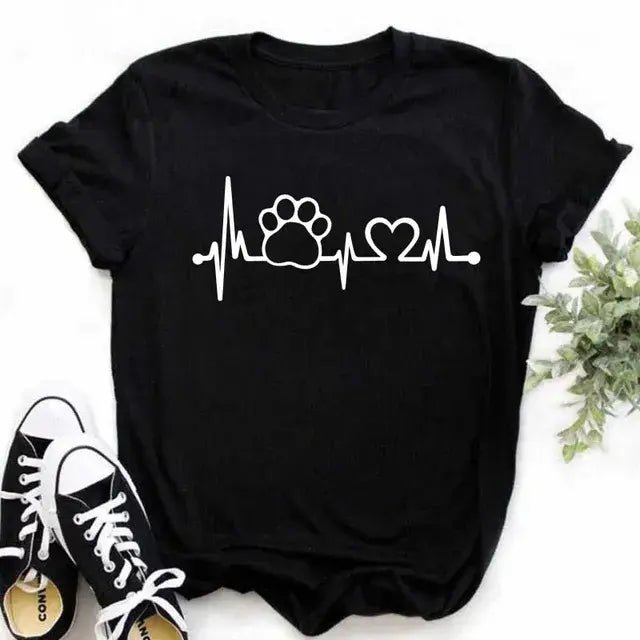 Cute Women's Dog Mom Graphic T-Shirt - Buy That Thang