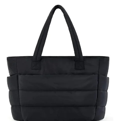 Large Zipper Nylon Handbag Large Zipper