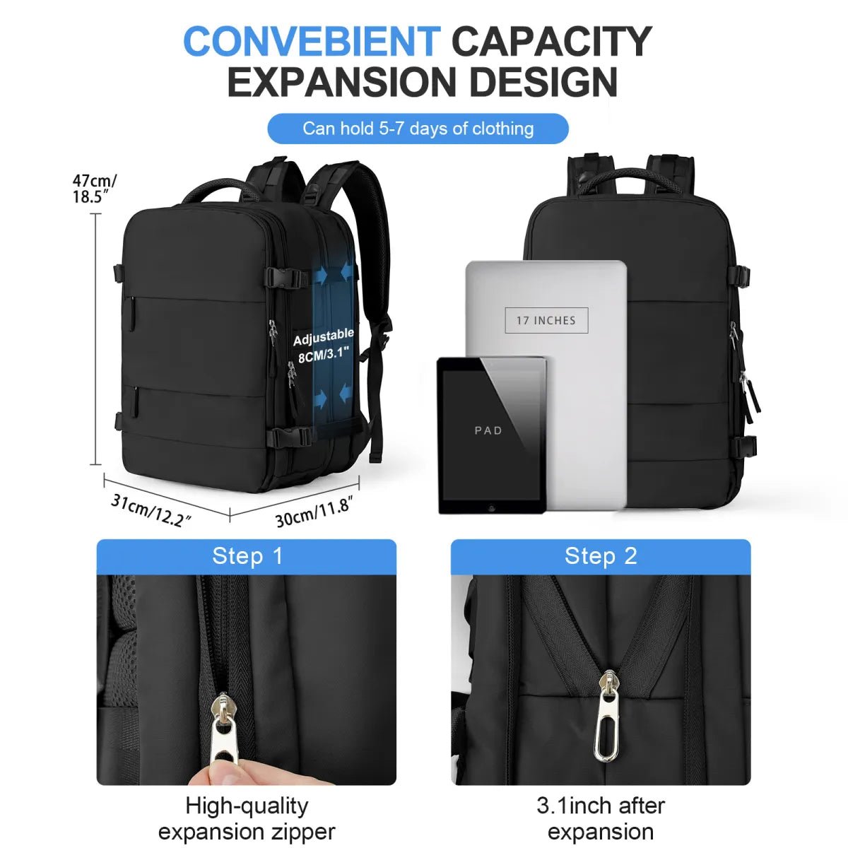 Large Capacity Student Schoolbag - Buy That Thang
