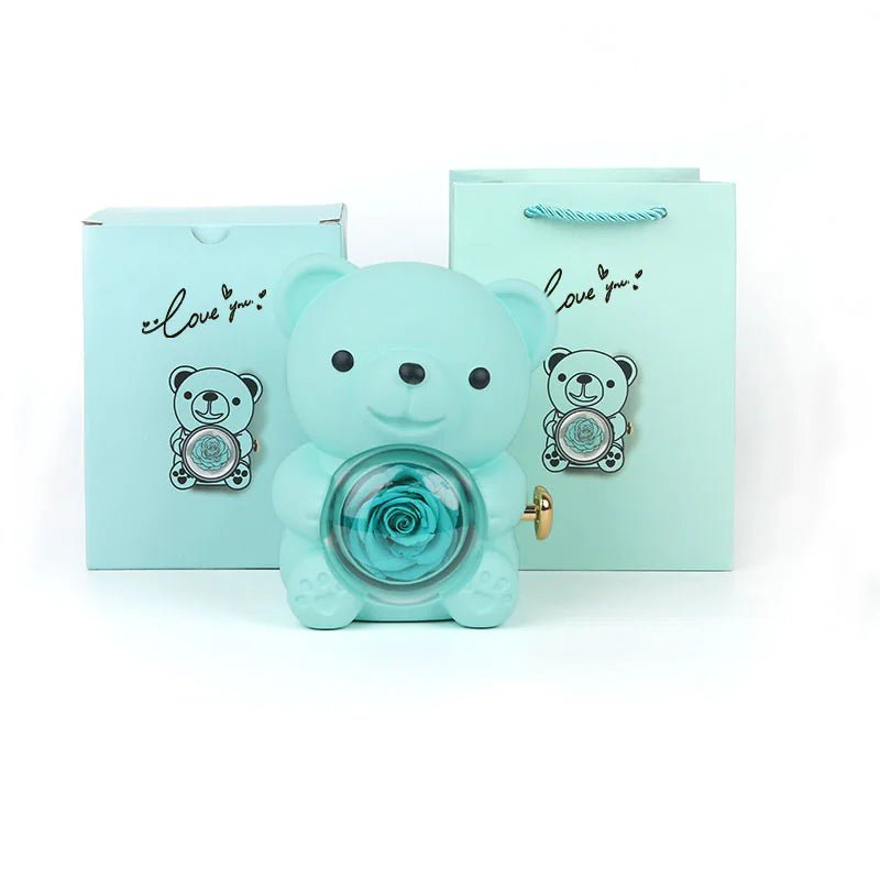Rose Bear Jewelry Box - Buy That Thang