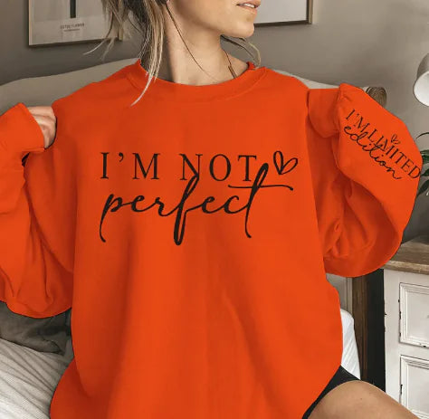 Women's Fashionable Letter Printed Sweater - Buy That Thang