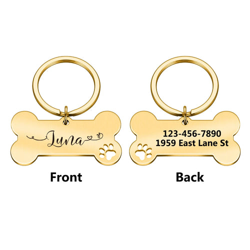1pc Creative Custom Text The name of the love wavy line Personalized