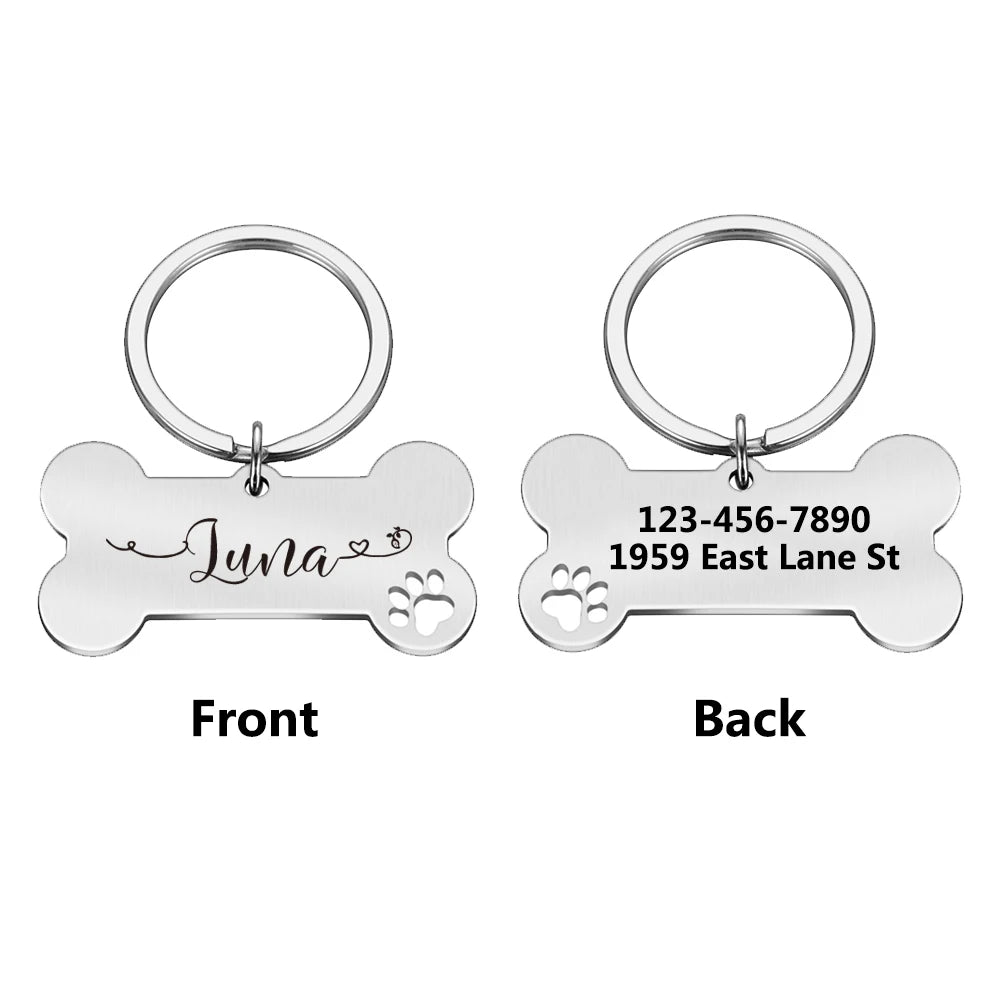 1pc Creative Custom Text The name of the love wavy line Personalized