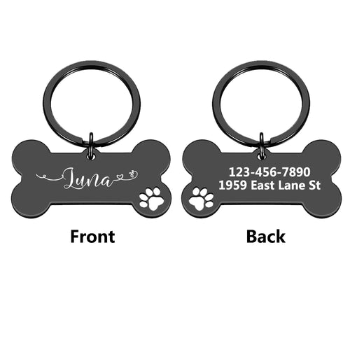 1pc Creative Custom Text The name of the love wavy line Personalized